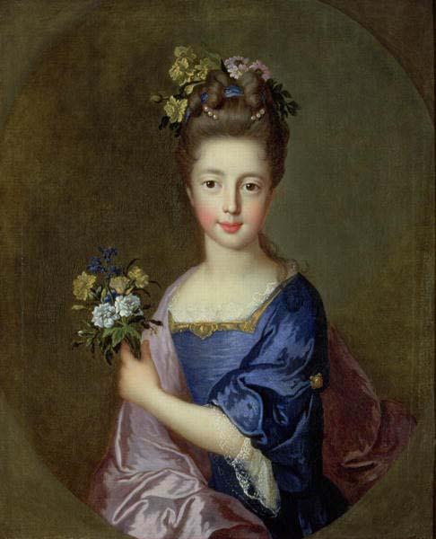 Jean Francois de troy Princess Louisa Maria Teresa Stuart by Jean Francois de Troy,